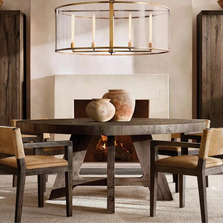 Michaul Beck Round Chandelier 44"