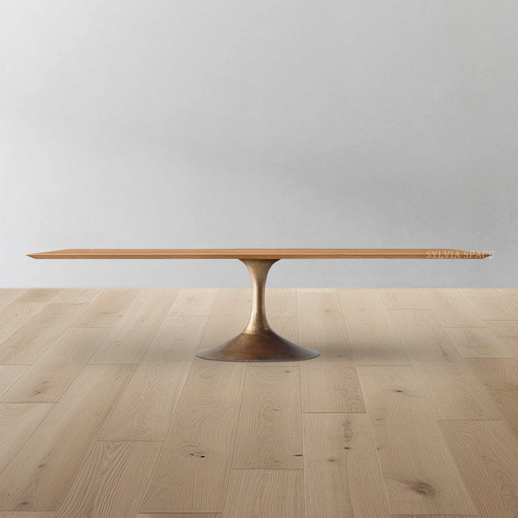 Aero Wood Rectangular Dining Table