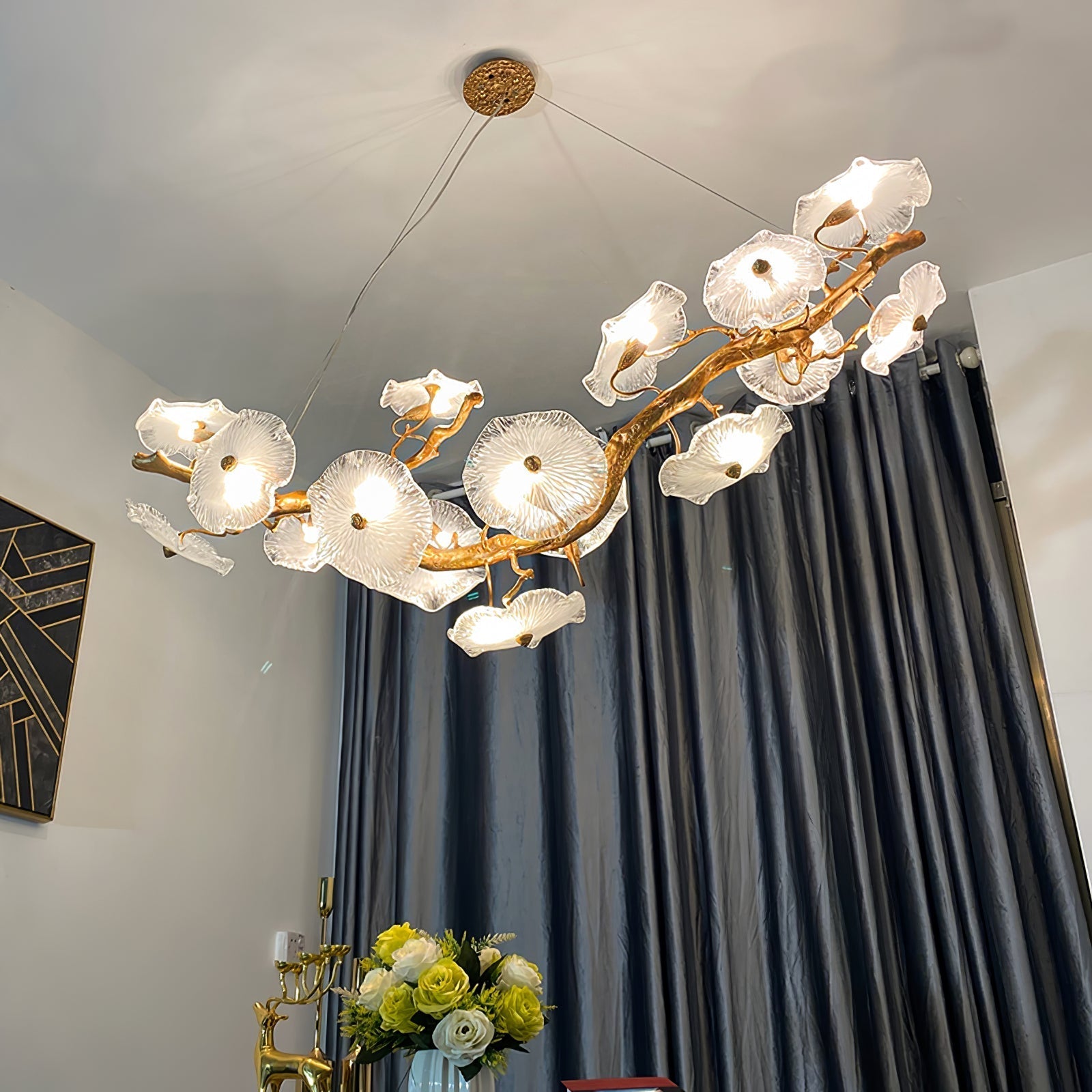 Nenufar Blooming Chandelier 49" 59"