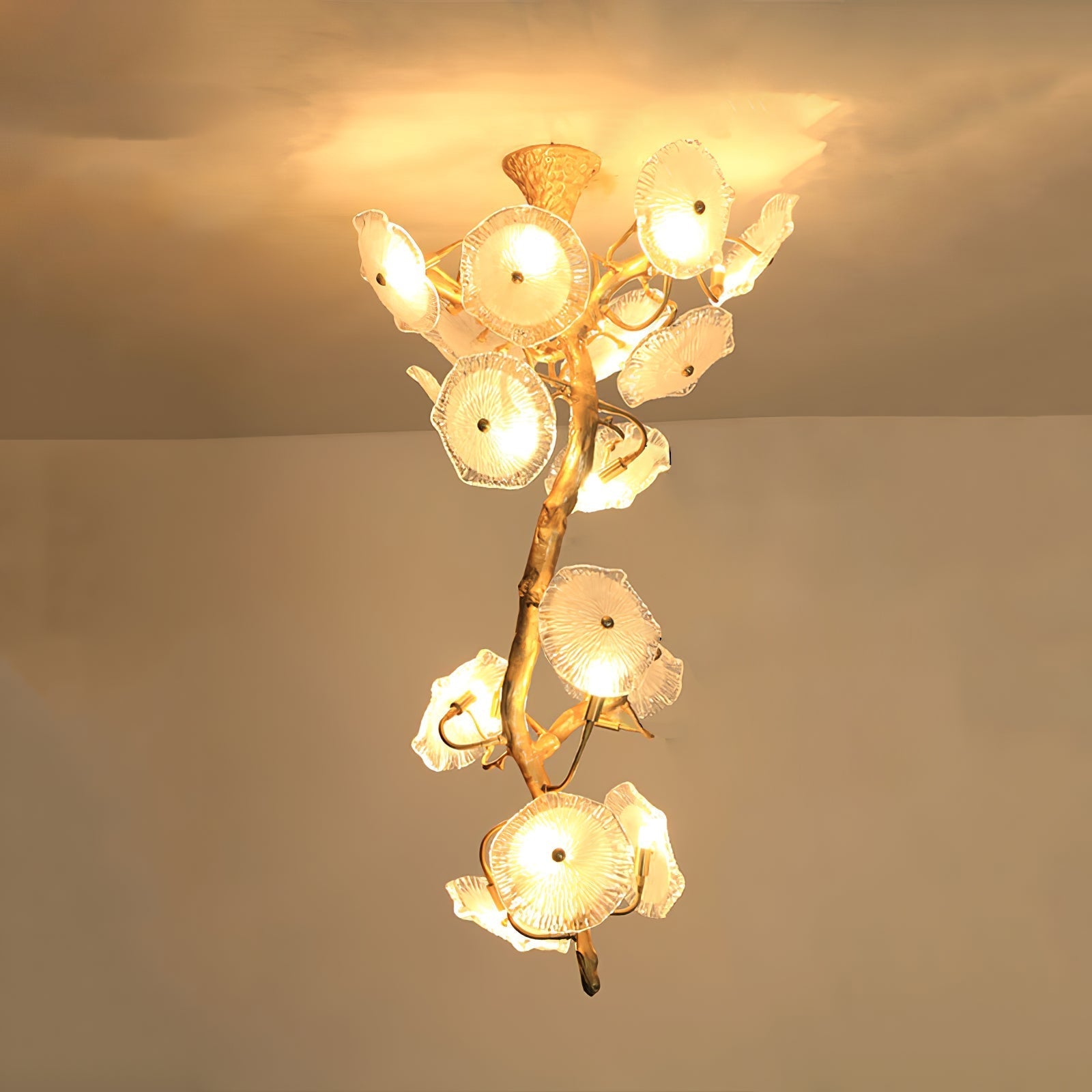 Nenufar Bonsai Chandelier 25.6" 31.5"