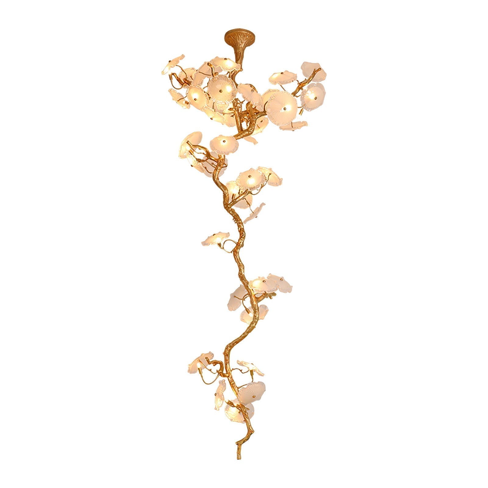 Nenufar Bonsai Chandelier 25.6" 31.5"