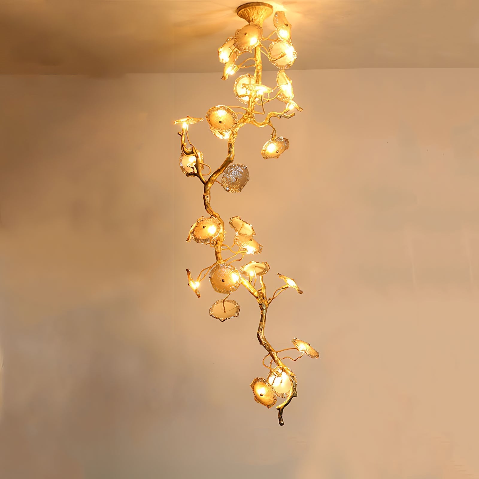 Nenufar Bonsai Chandelier 25.6" 31.5"