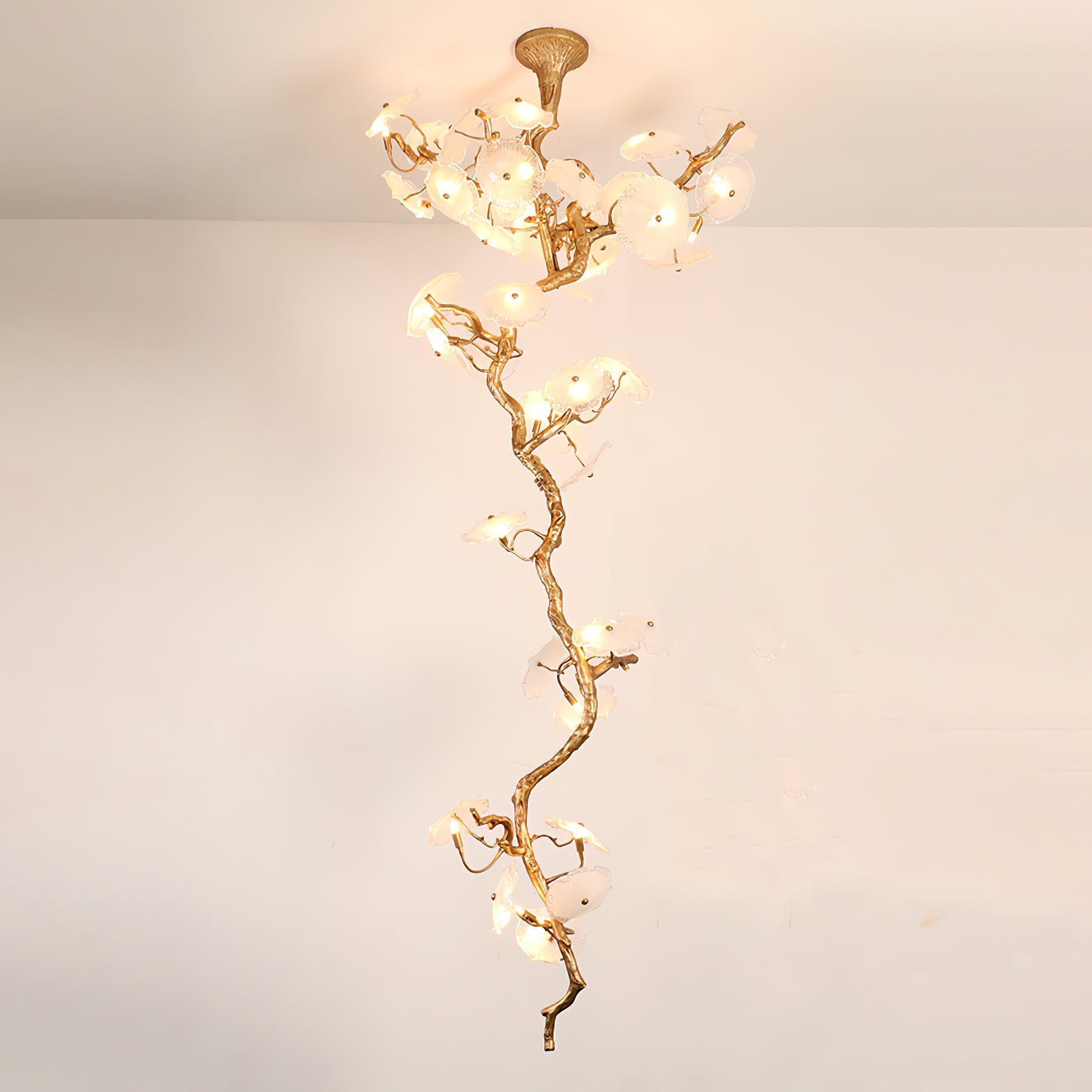 Nenufar Bonsai Chandelier 25.6" 31.5"