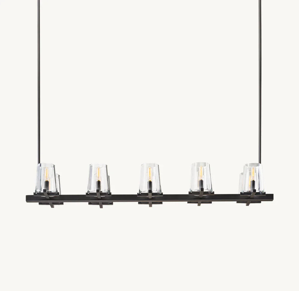 PAUILLAC LINEAR CHANDELIER 49"