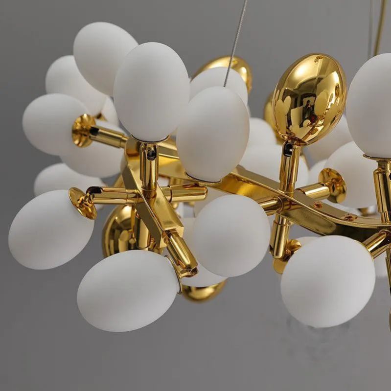 Harris Grape Circle Branch Chandelier