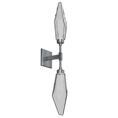 Rock Crystal Double Wall Sconce