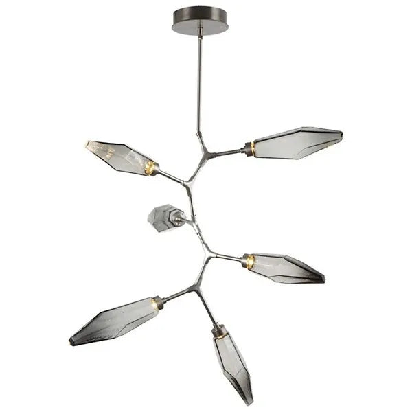 Rock Crystal Modern LED Chandelier
