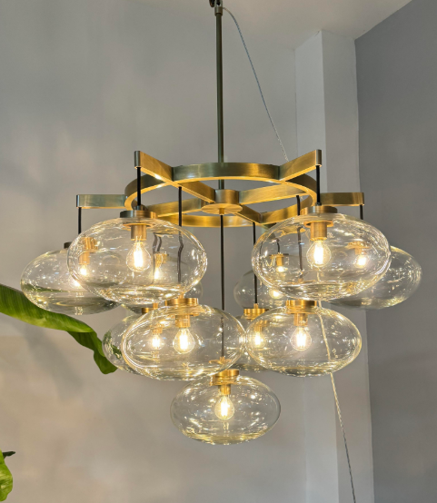 Cabretta Round Chandelier 60''