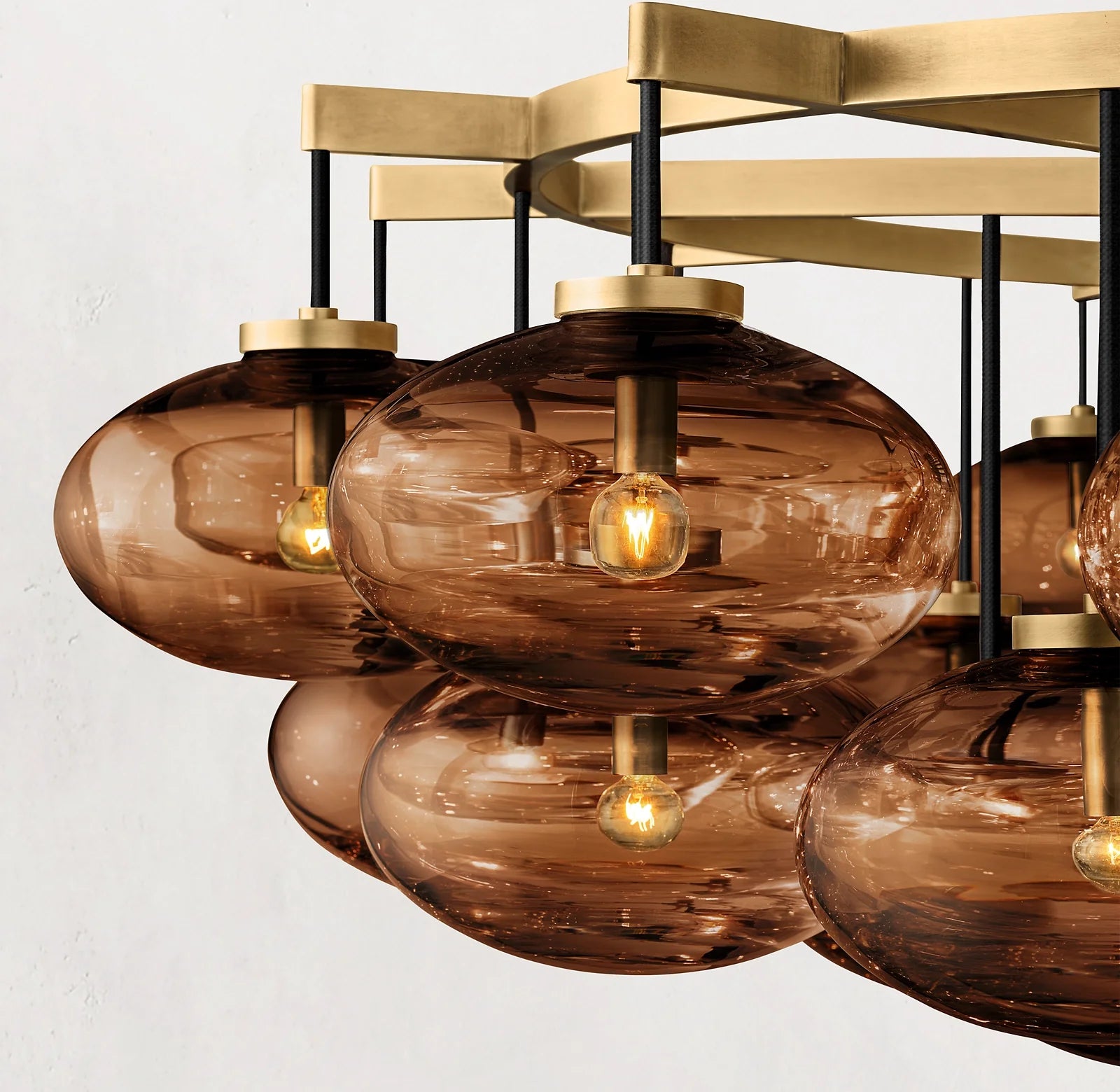 Cabretta Round Chandelier 60''