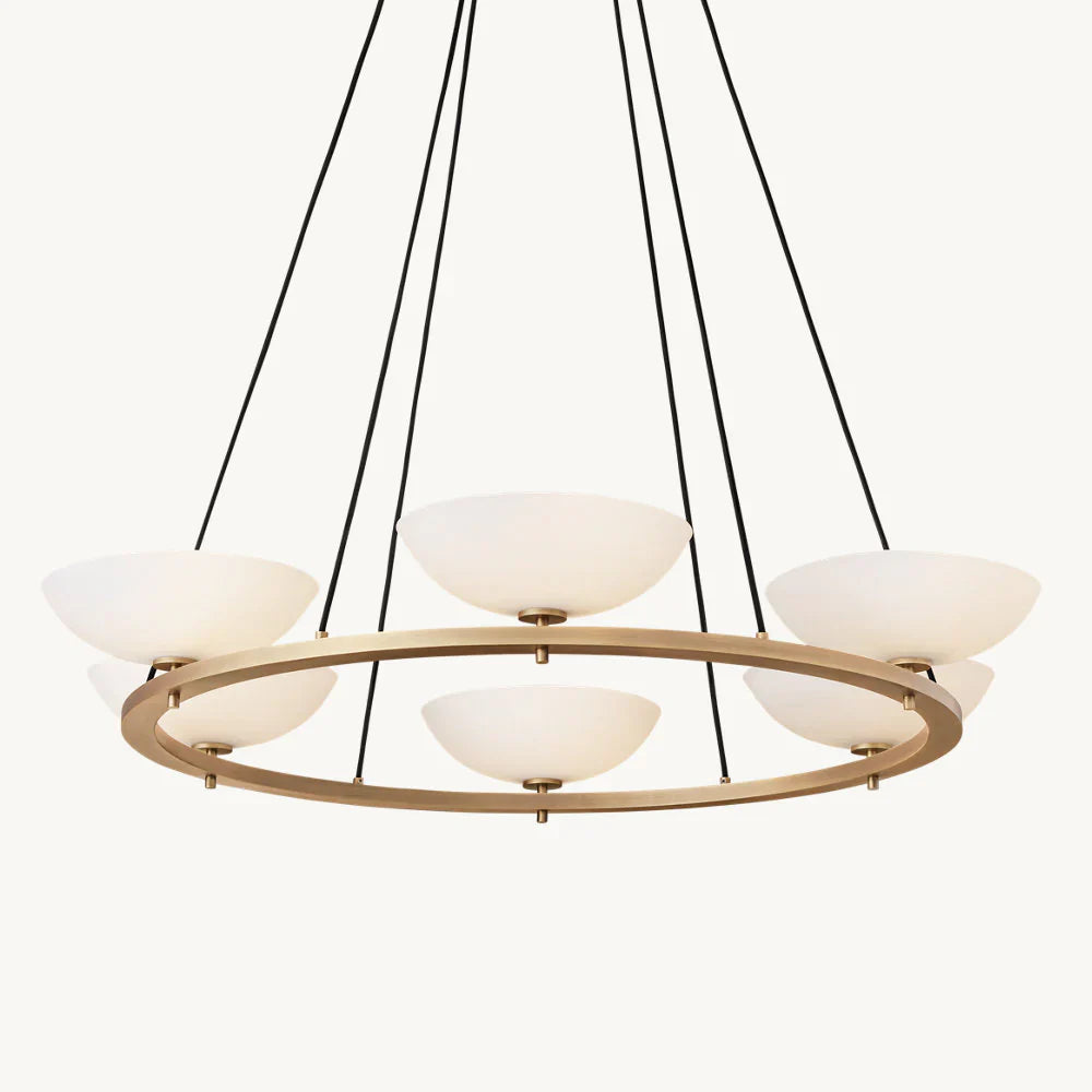 VERNET ROUND CHANDELIER 48"
