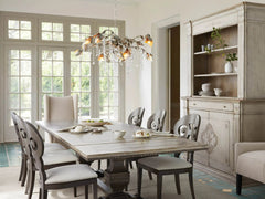 Gothic Viticcio Rectangular Chandelier 61" 71'' - Silver