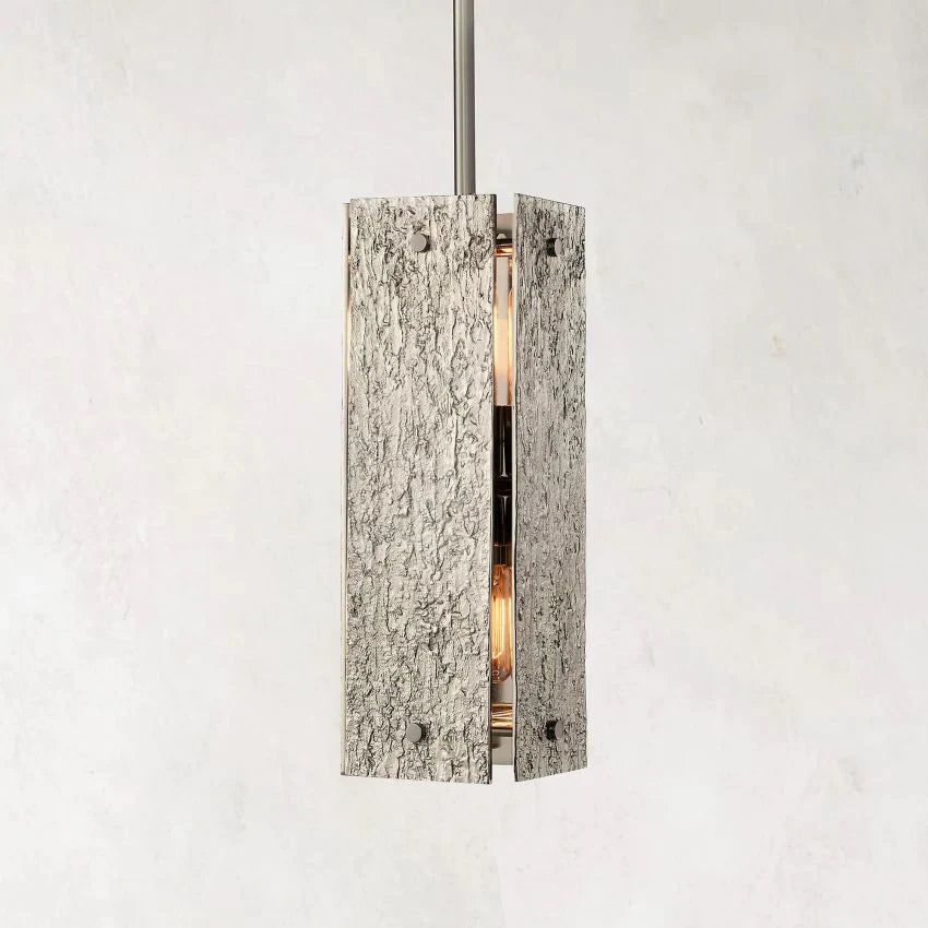 Vouvry Rectangular Pendant 19"H