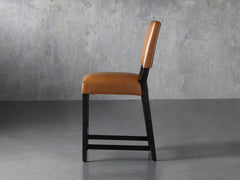 Teddi Leather Stool