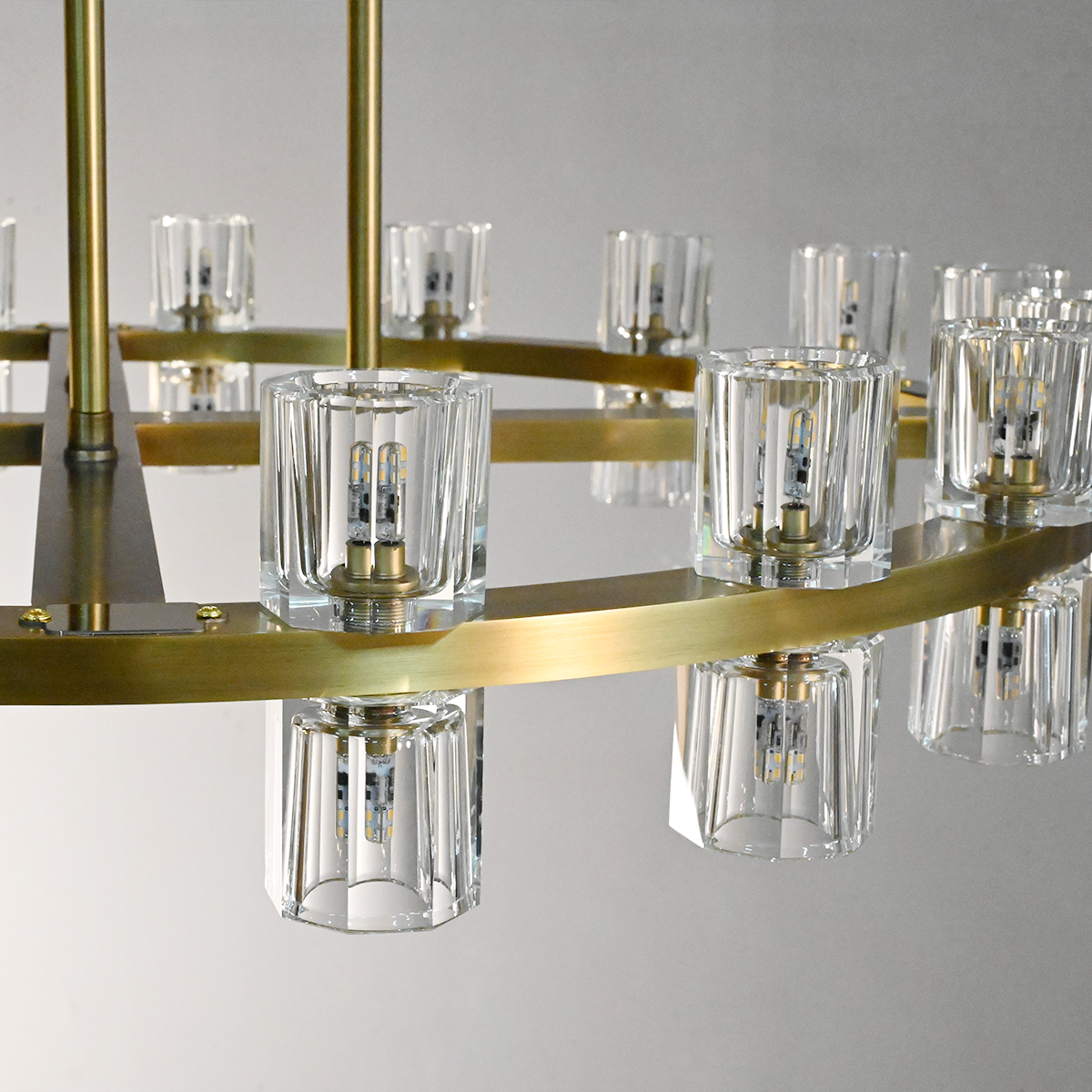 Arcacho Crystal led Linear Wall Sconce 13"H
