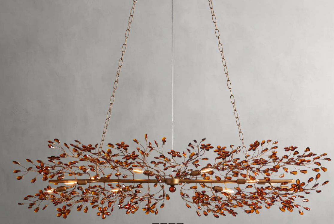 Fiore Linear Chandelier 68"