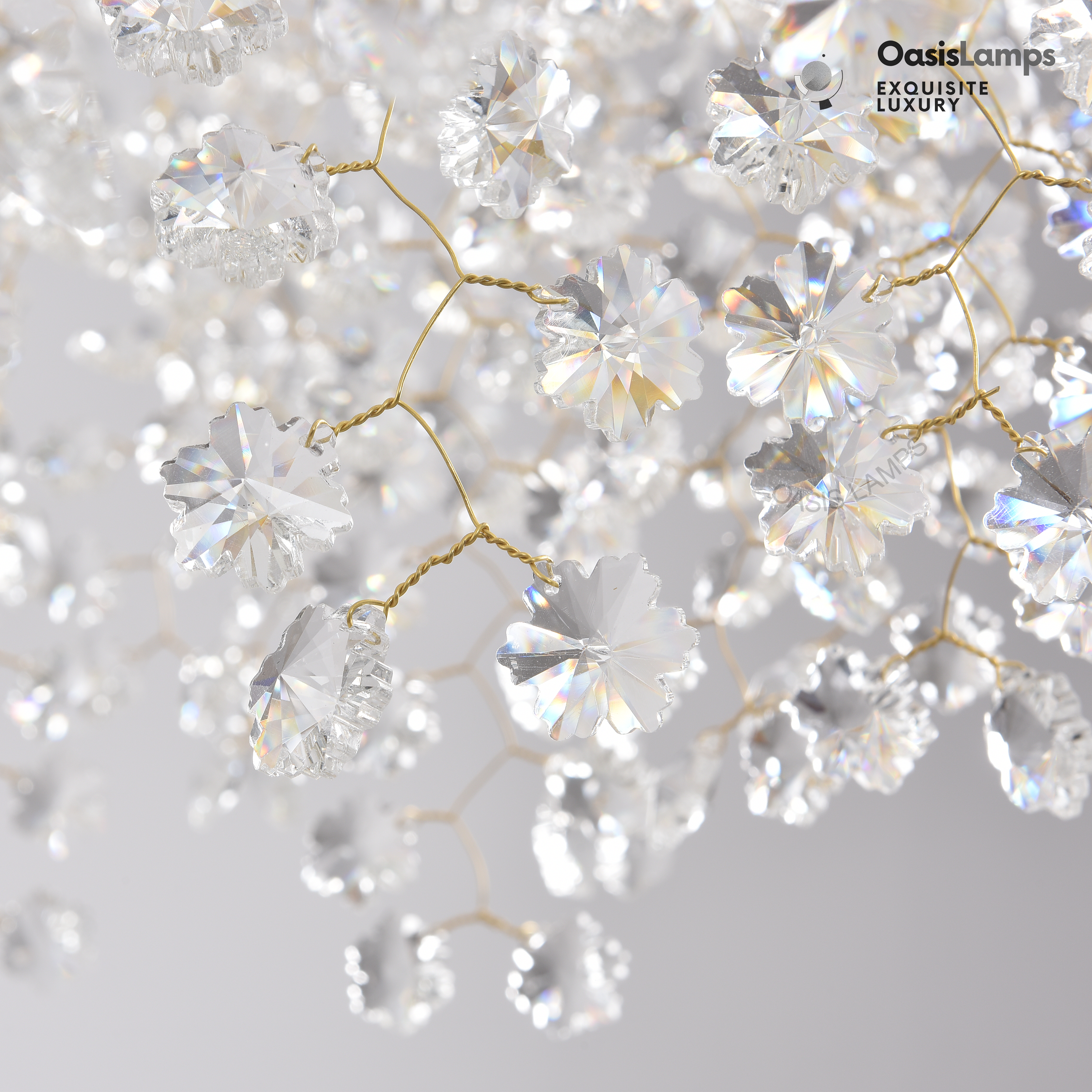 Lustre Branches Crystal Round Chandelier for All Rooms 30" 40"#Color_Silver