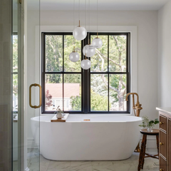 Casen Ablown Crackle Glass Globe Round Chandelier 20" 28" 34" 43"D