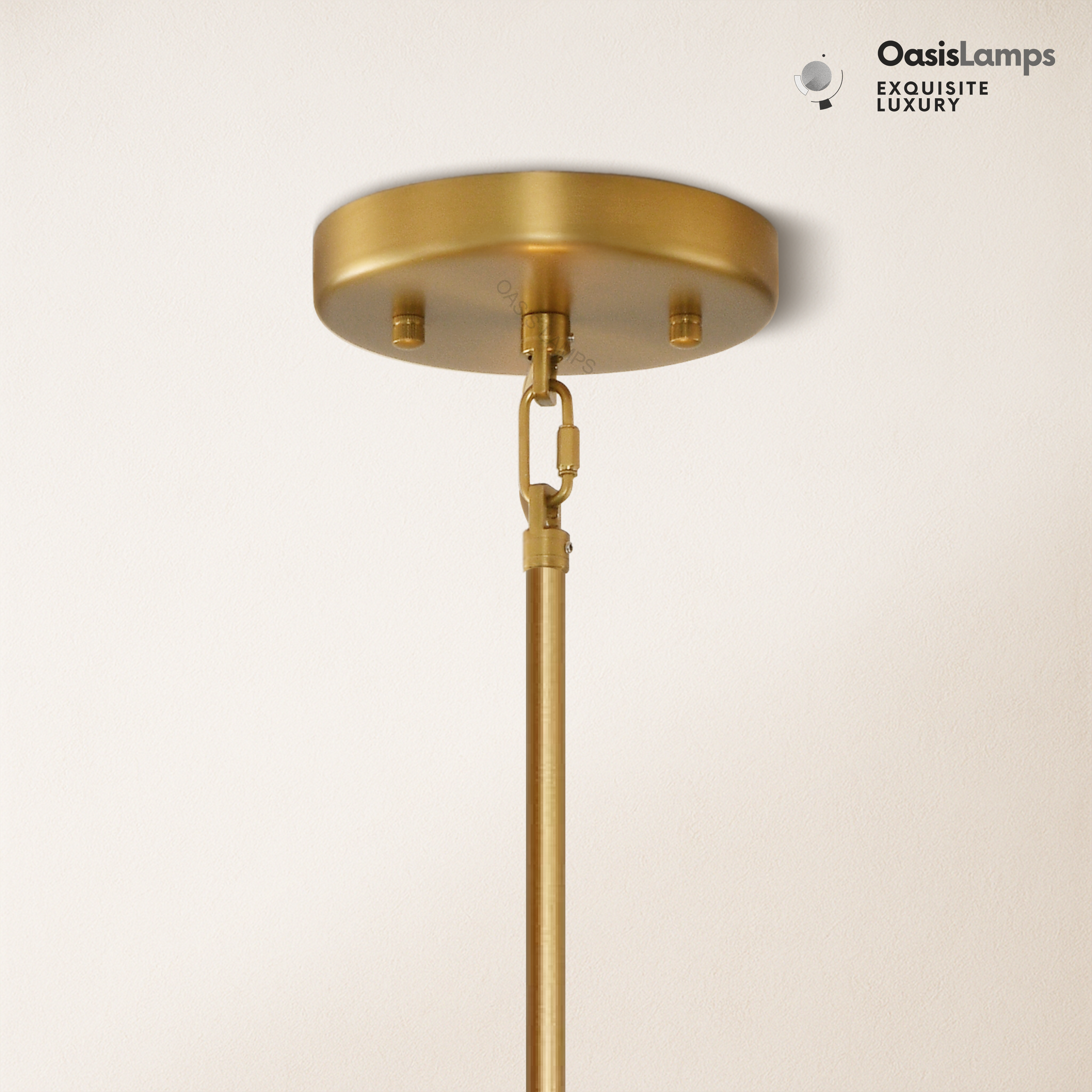 Celestial Drop Crystal Glass Chandelier 36"#color_brass