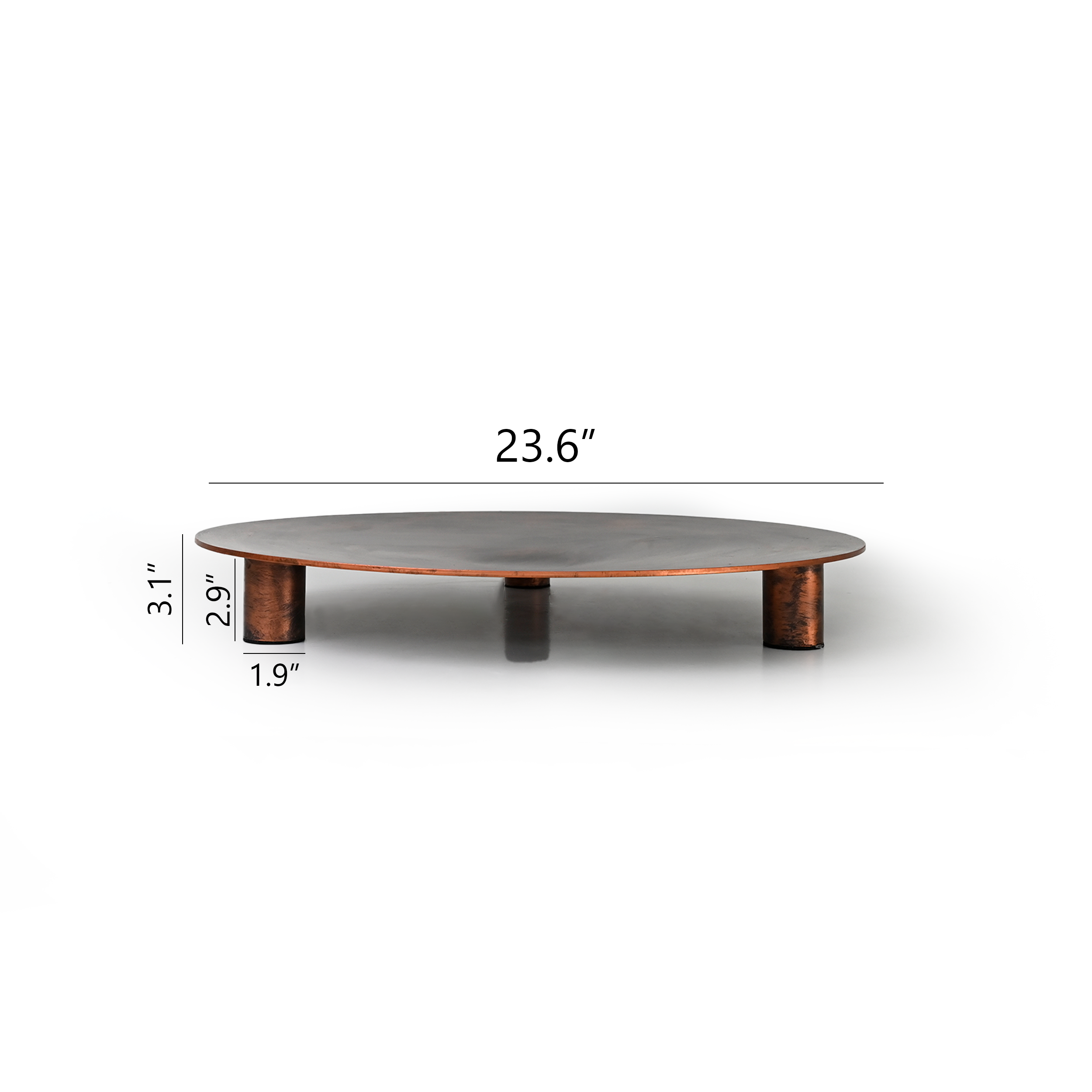 Altan Round Metal Tray