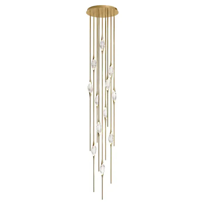 PEZEO CRYSTAL CHANDELIER 21''HPEZZEO CRYSTAL CHANDELIER 21''H
