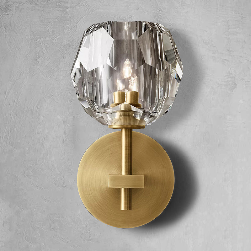 Boule de Cristal Glass Wall Sconce