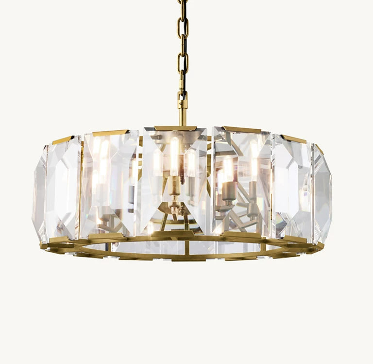 Harlow Crystal Round Chandelier 19'' 31'' 43''  60''