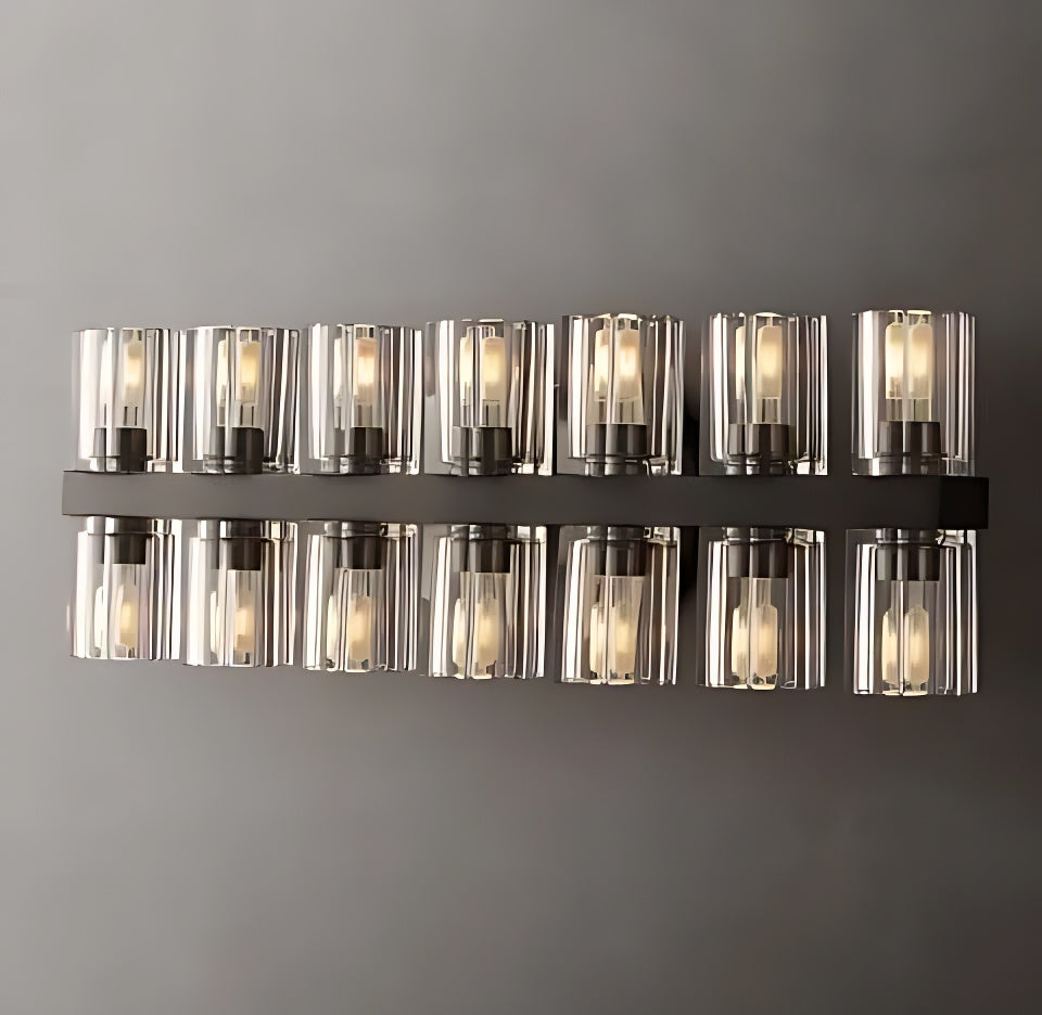 Arcachon Crystal led Wall Sconce 20''W 26''W