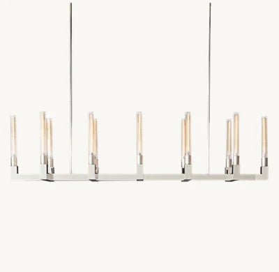 Clean Lines Linear Chandelier 55'' 67''