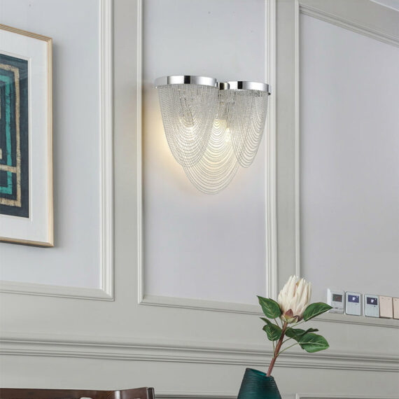Tassels Chain Tassel Wall Sconce