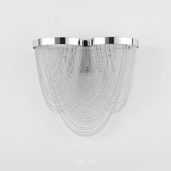 Tassels Chain Tassel Wall Sconce