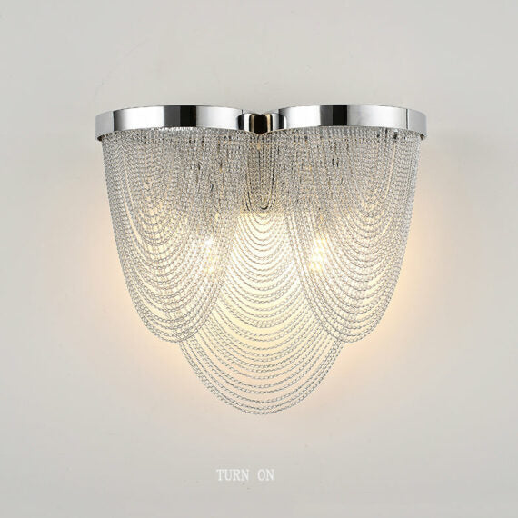 Tassels Chain Tassel Wall Sconce