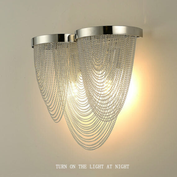 Tassels Chain Tassel Wall Sconce