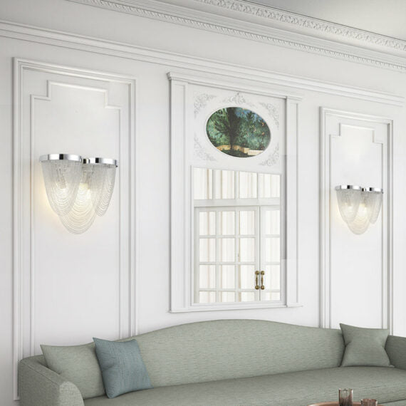 Tassels Chain Tassel Wall Sconce