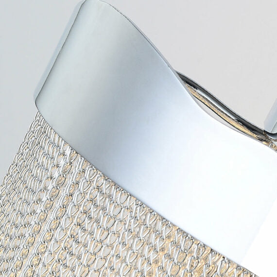 Modern Chain Tassel<br> 3 Lights Stacking Wall Sconce