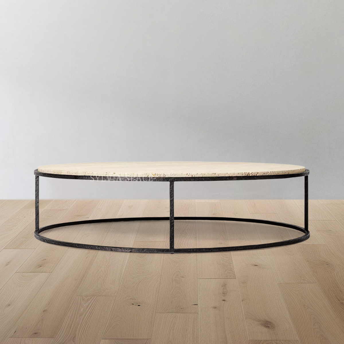 Salvador Stone Round Coffee Table